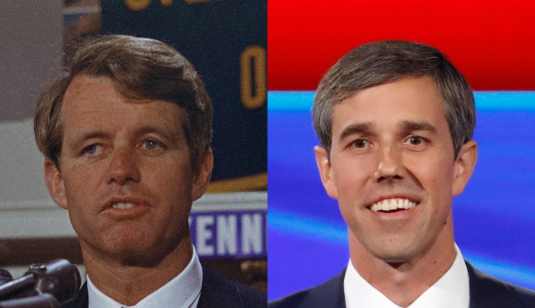 Robert F. Kennedy and Beto O'Rourke.