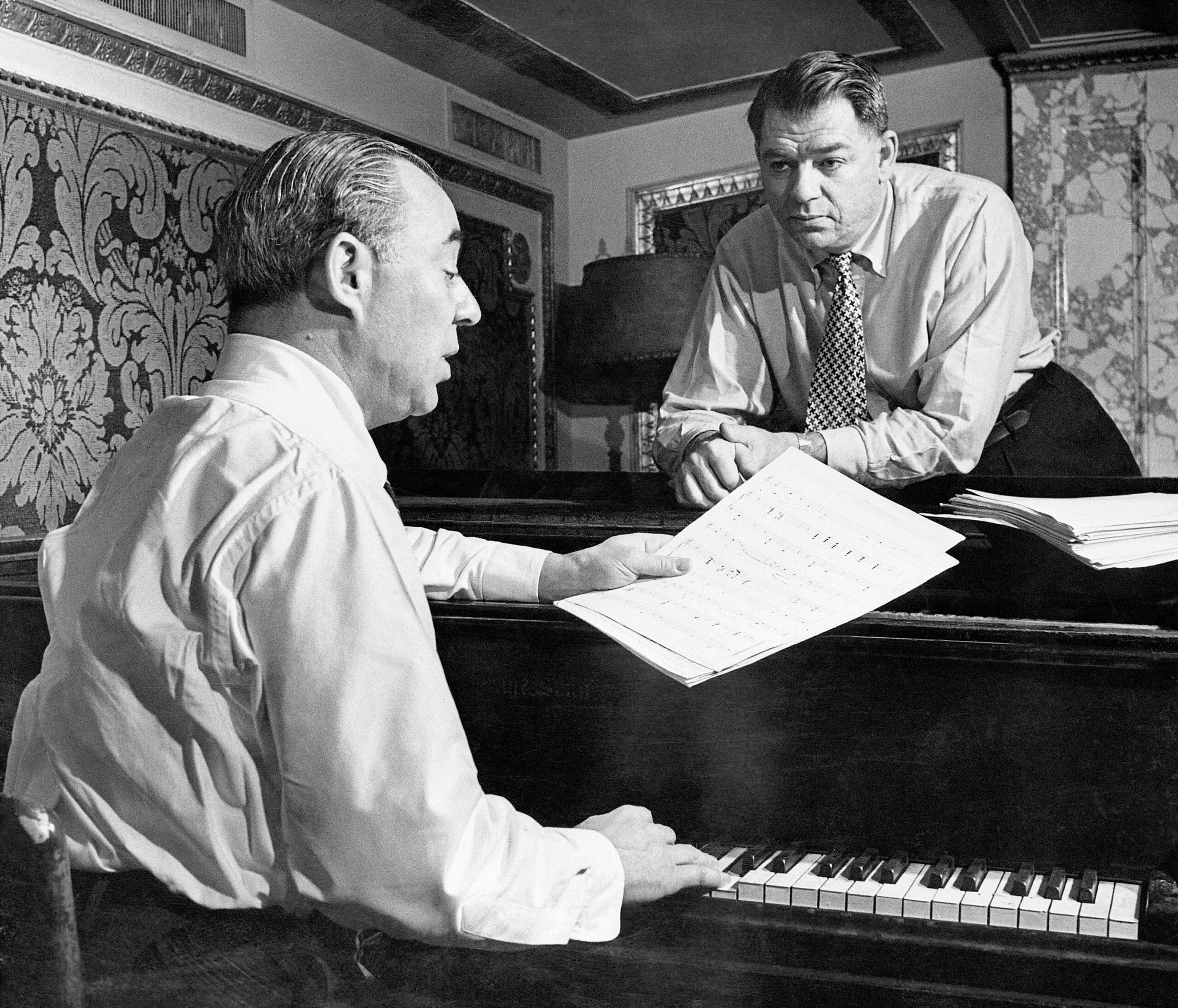 Rodgers and Hammerstein in 1953