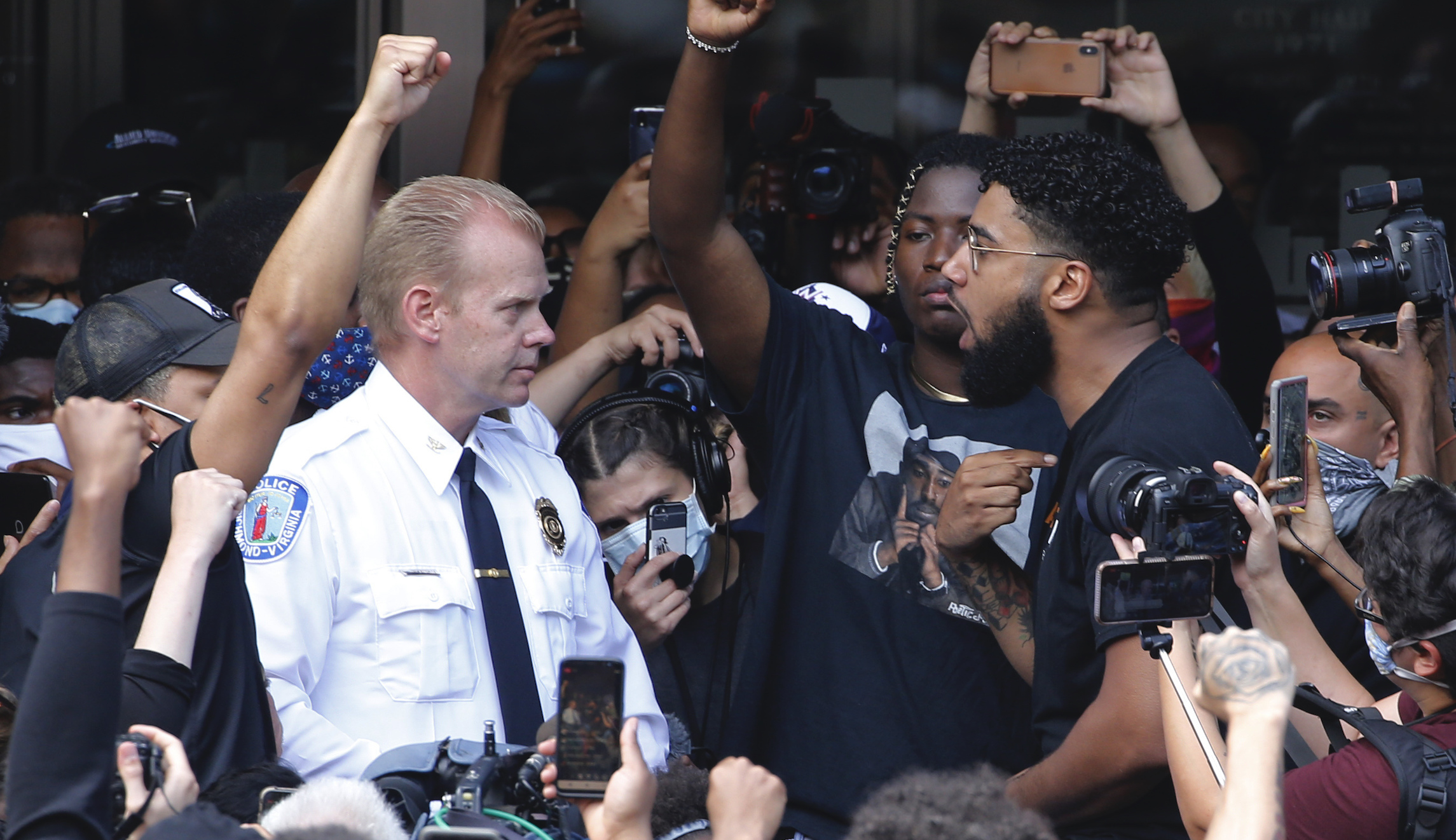 Richmond police chief forced out as protests continue