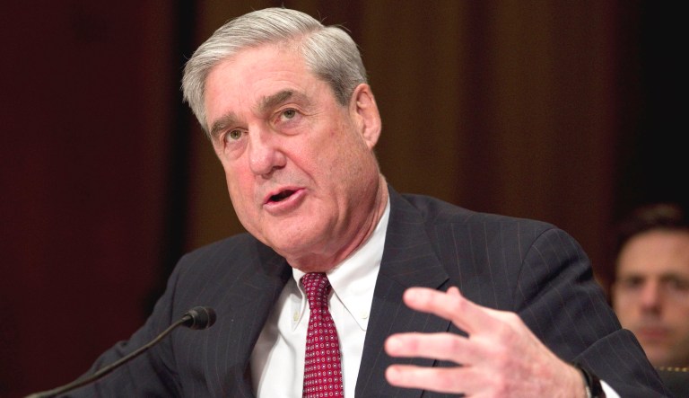 In this March 30, 2011 file photo, FBI Director Robert Mueller testifies on Capitol Hill in Washington.