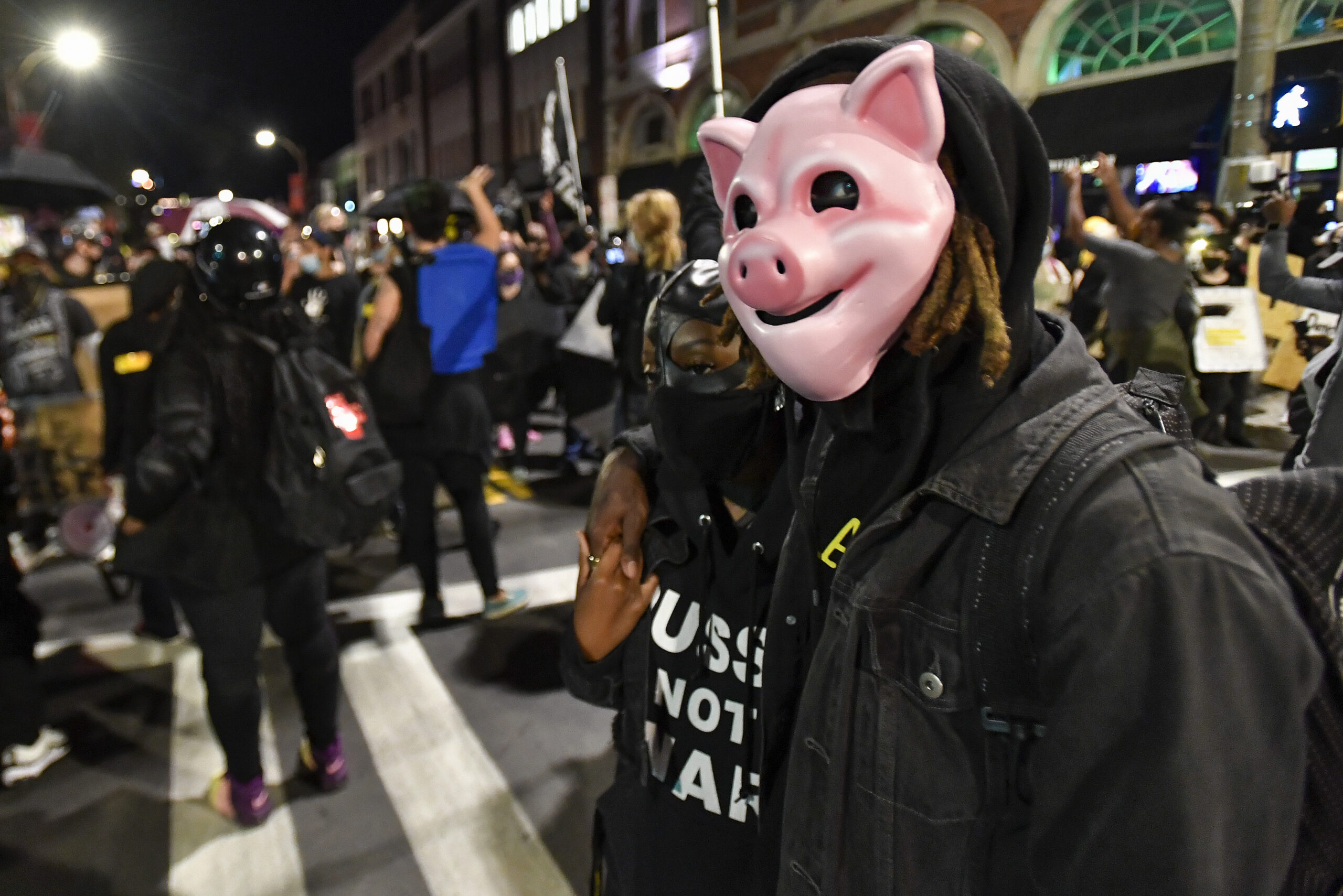 Protests over the death of Daniel Prude in Rochester, New York, get violent