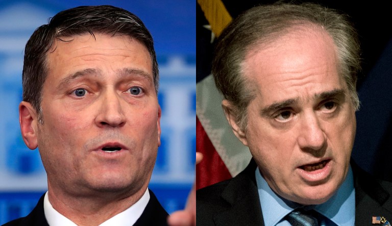 Ronny Jackson and David Shulkin