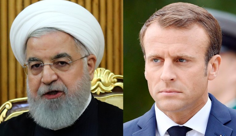 Hassan Rouhani Emmanuel Macron