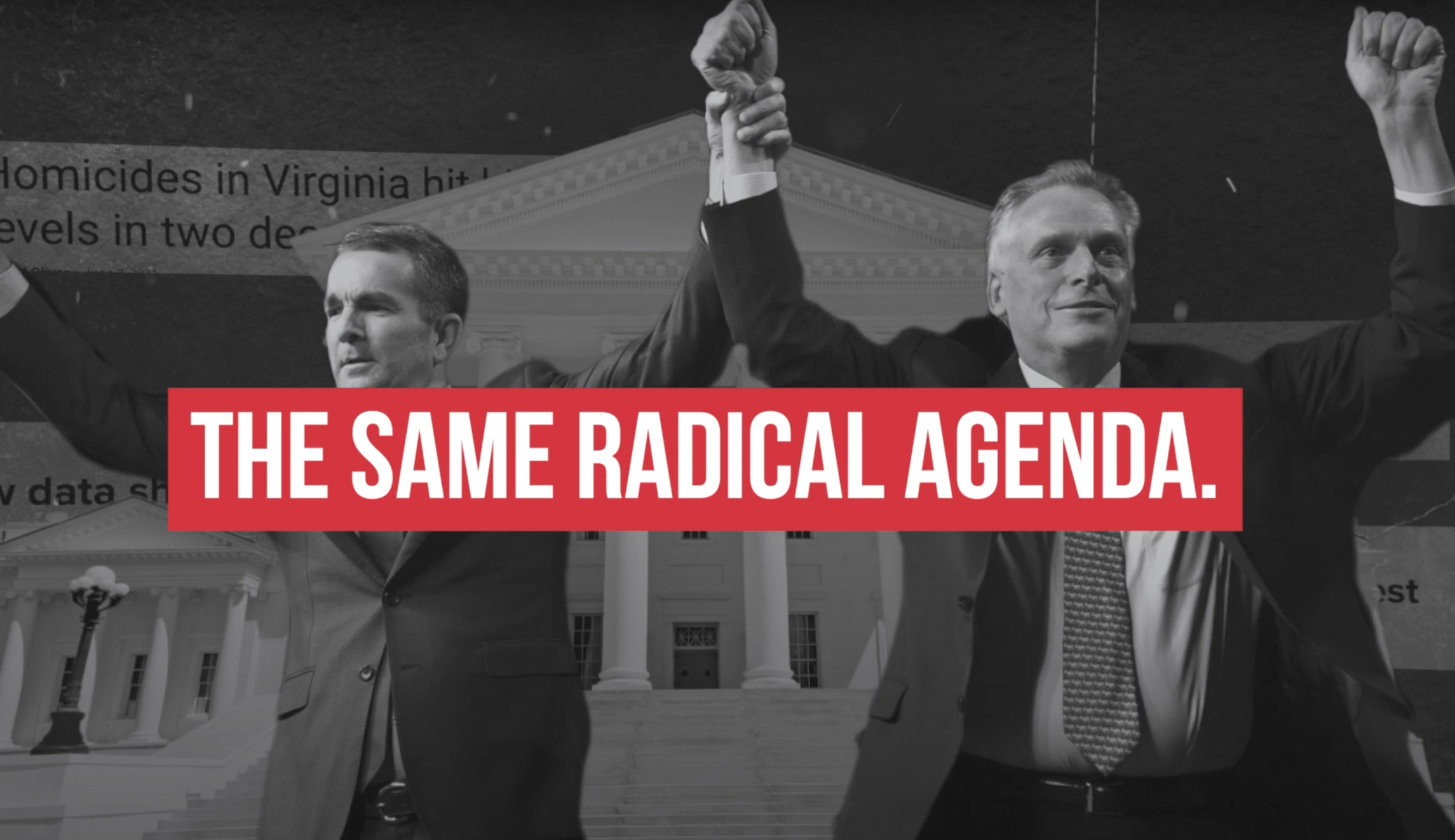Republican ad in Virginia displays nationalization of state politics