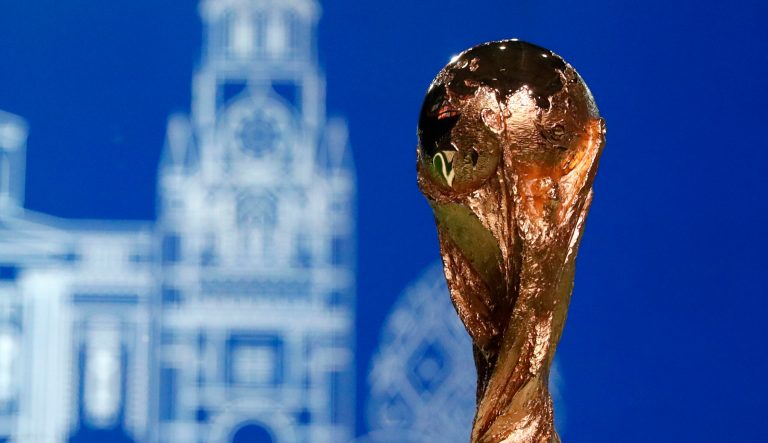 FIFA World Cup trophy.