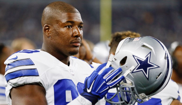 Tampa Bay Buccaneers' Ryan Russell during the third quarter of an NFL football game against the New Orleans Saint Sunday, Dec. 11, 2016, in Tampa, Fla. AP Photo/Jason Behnken
