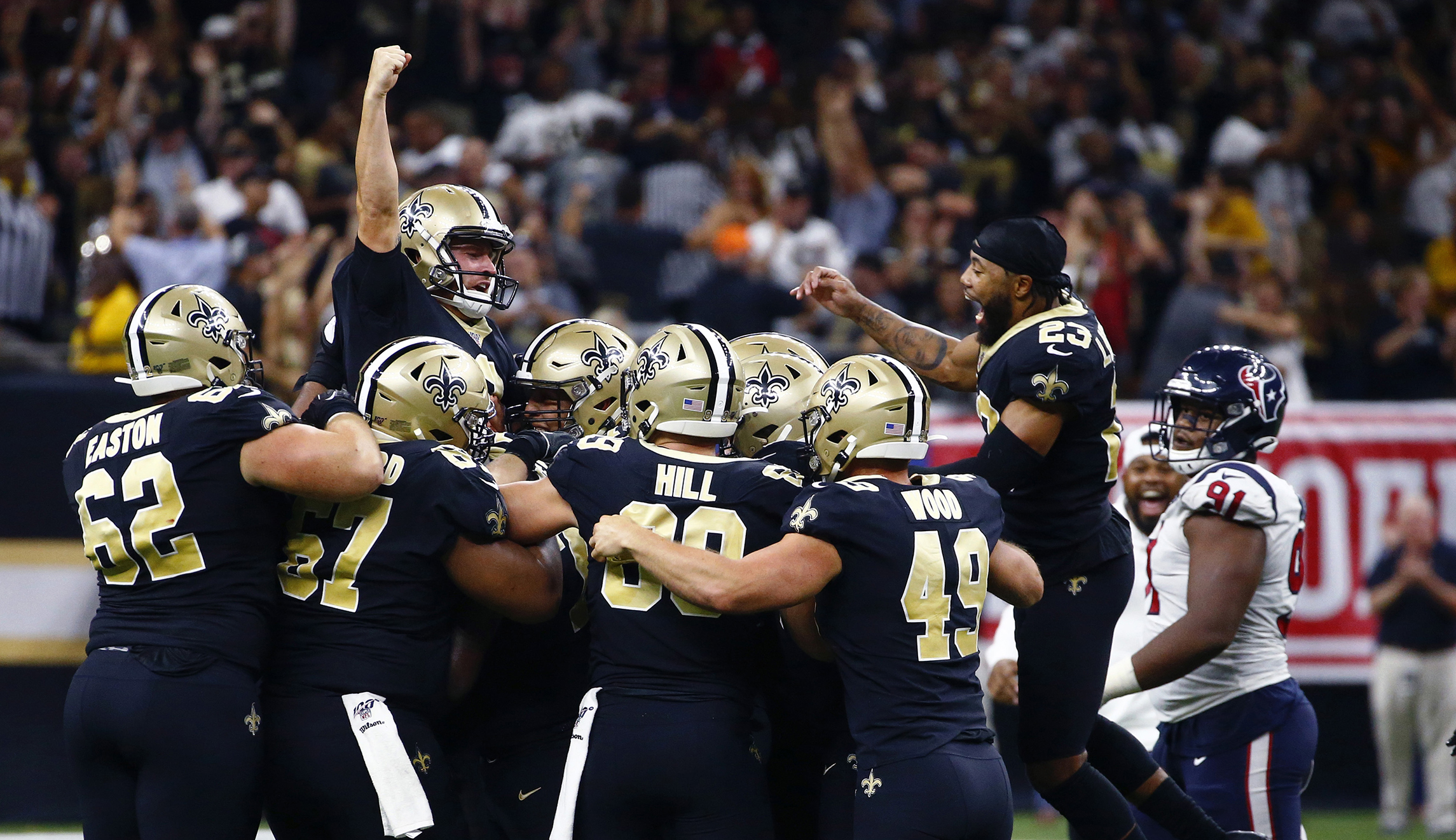 For one week, these Saints are in a crazy heaven