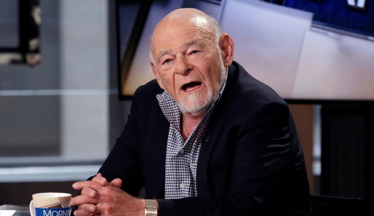 Businessman Sam Zell speaks during an interview with Maria Bartiromo during her "Mornings with Maria Bartiromo" program on the Fox Business Network, in New York, Tuesday, Aug. 15, 2017.