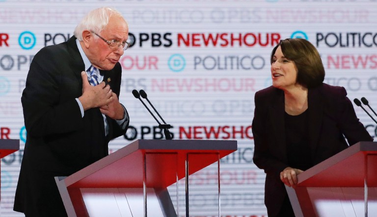 Klobuchar nervous about holding off Sanders in Minnesota