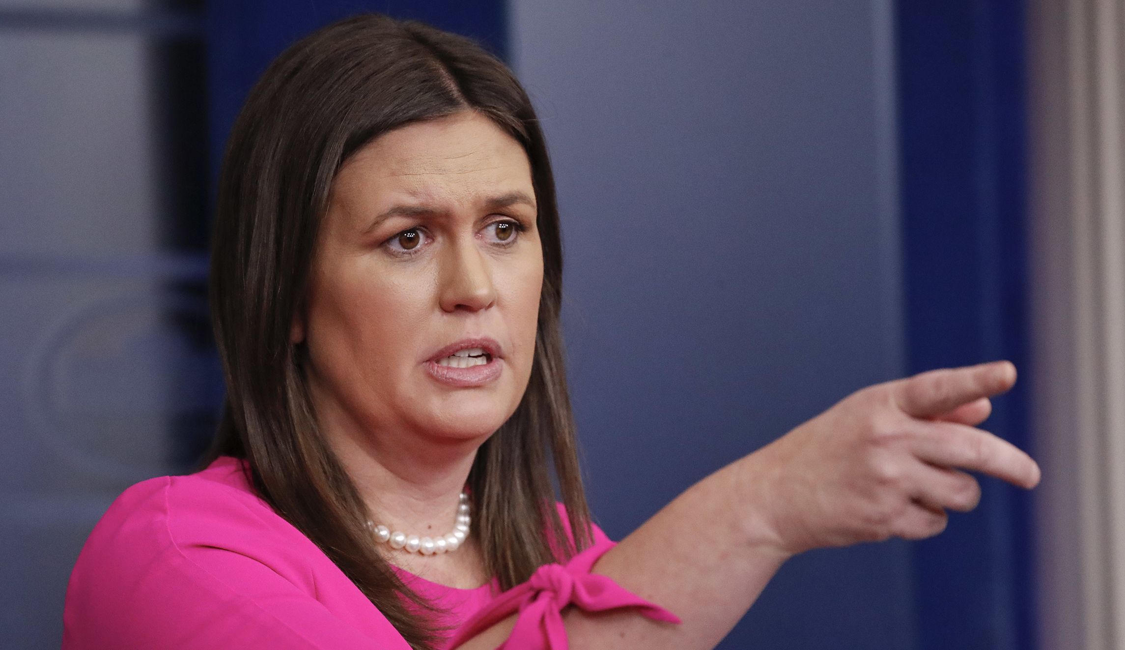 Sarah Sanders slams ‘calls for harassment’ of Trump allies
