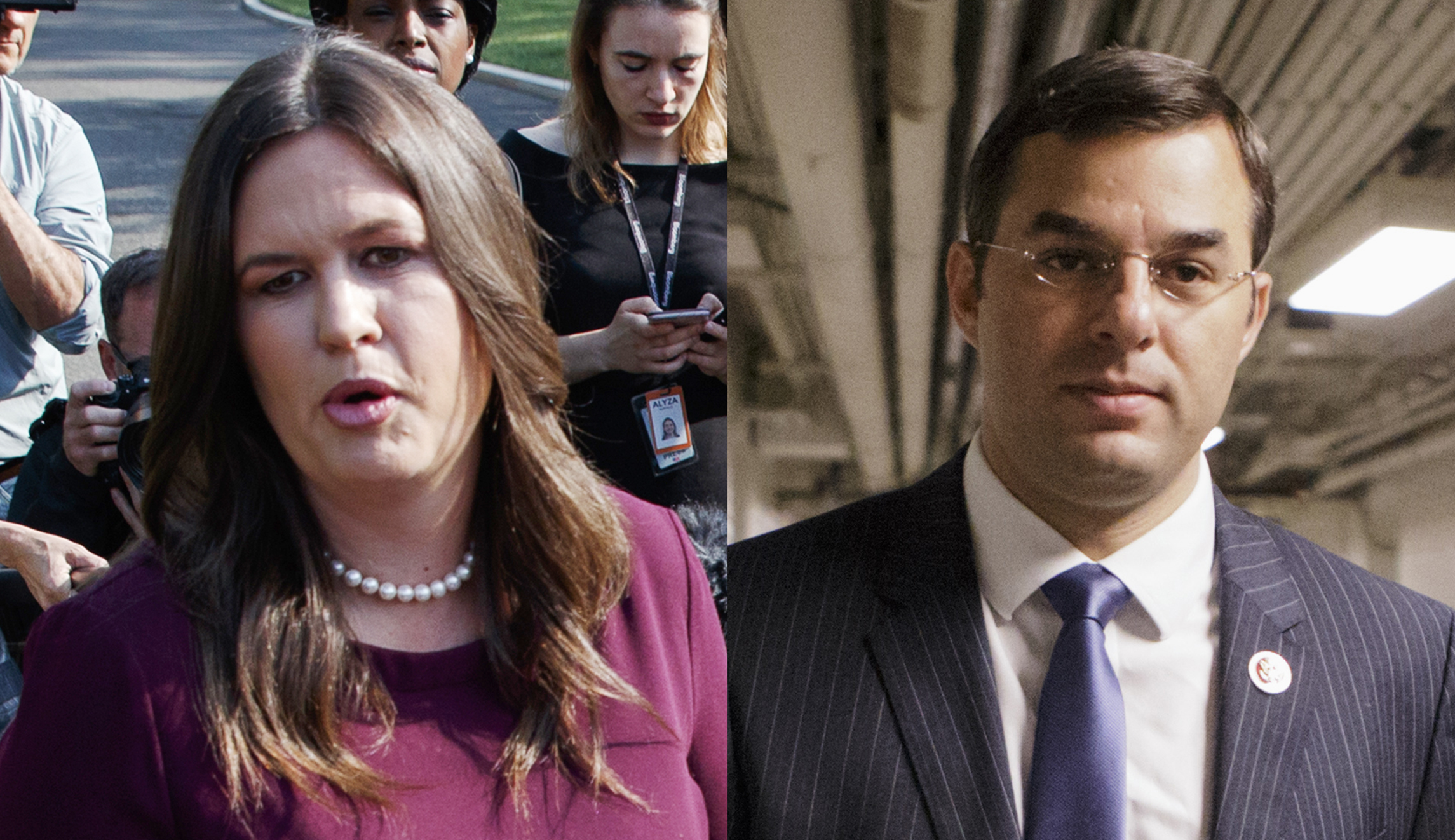 Sarah Sanders says impeachment-demanding Republican Justin Amash isn’t ‘worth the time’