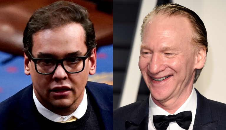 Political Commentator Bill Maher says Democrats are partially to blame for Rep. George Santos' (R-NY) election, despite his lies. 