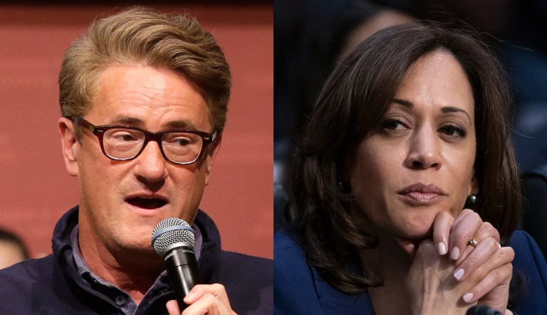 Joe Scarborough, Kamala Harris.