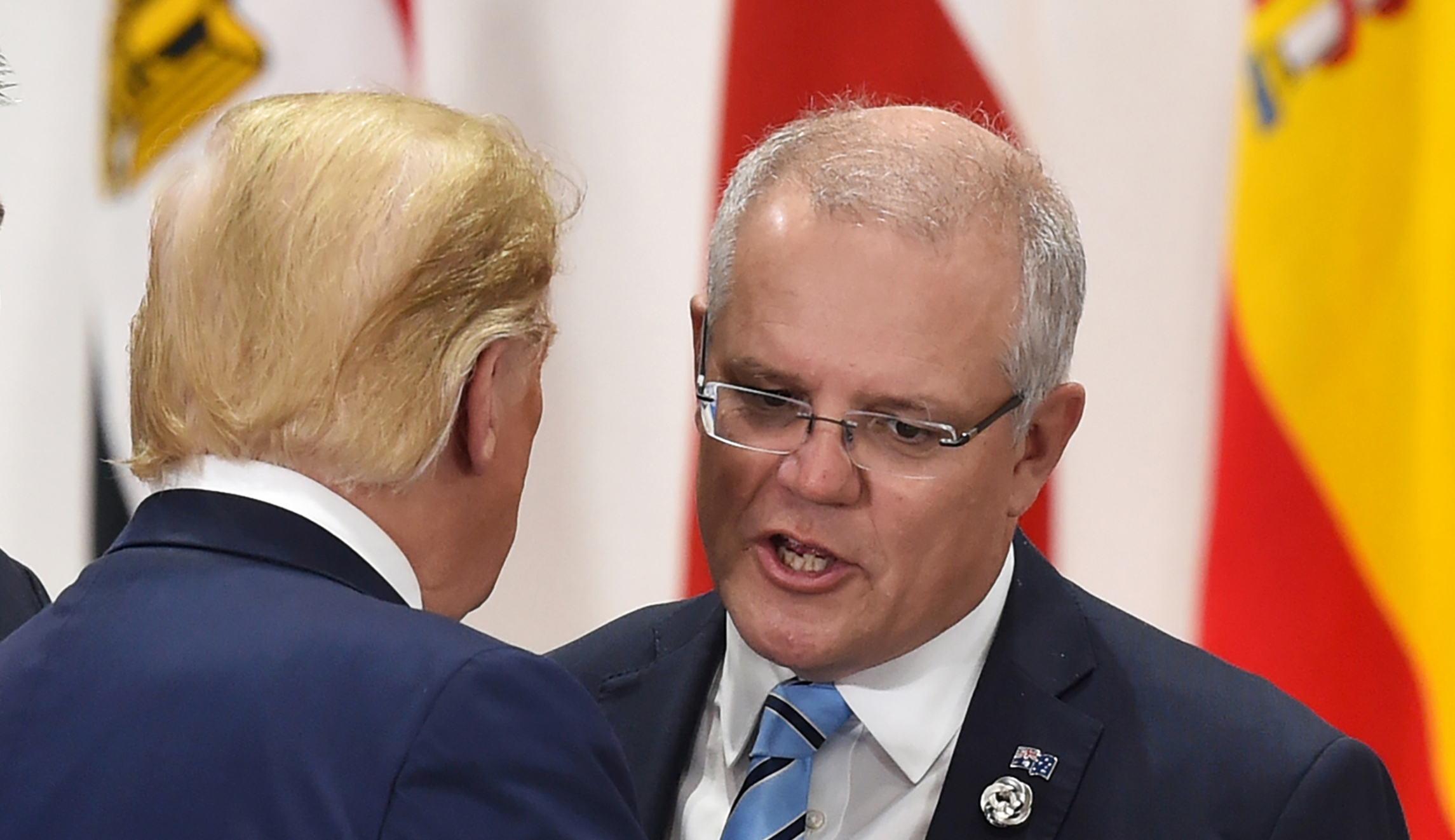 Trump forgets Australia