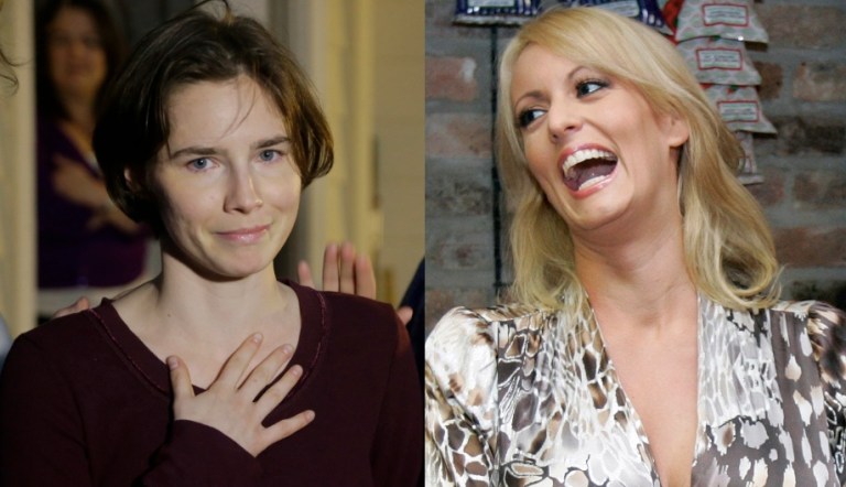 Amanda Knox defends Stormy Daniels: I would love to talk to her