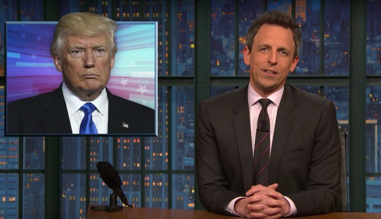 Seth Meyers: Trump wanted me to apologize for correspondents’ dinner jokes