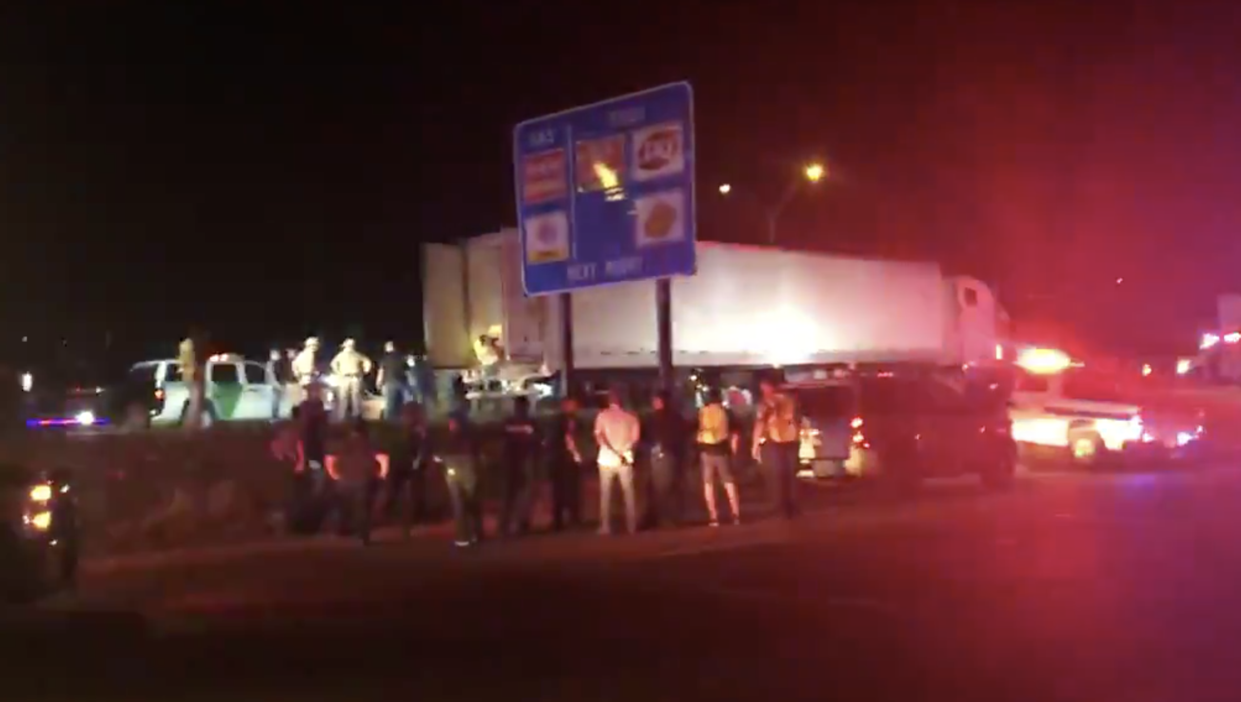State police pull over tractor trailer, find 88 illegal immigrants inside