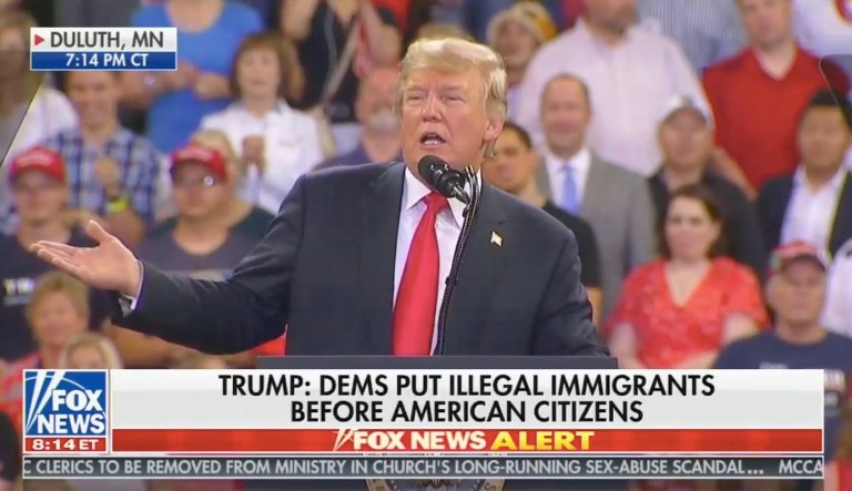 WATCH: Trump boots protesters from rally: ‘Say hello to mommy’