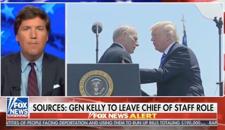 Tucker Carlson: It’s ‘likely’ John Kelly may leave White House ‘very soon’