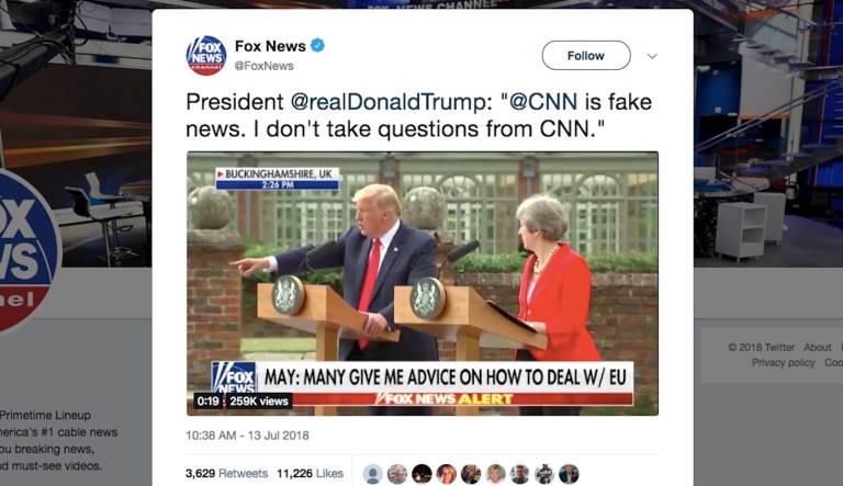 Fox News’ John Roberts defends NBC, CNN after getting skewered for his silence during Trump attack