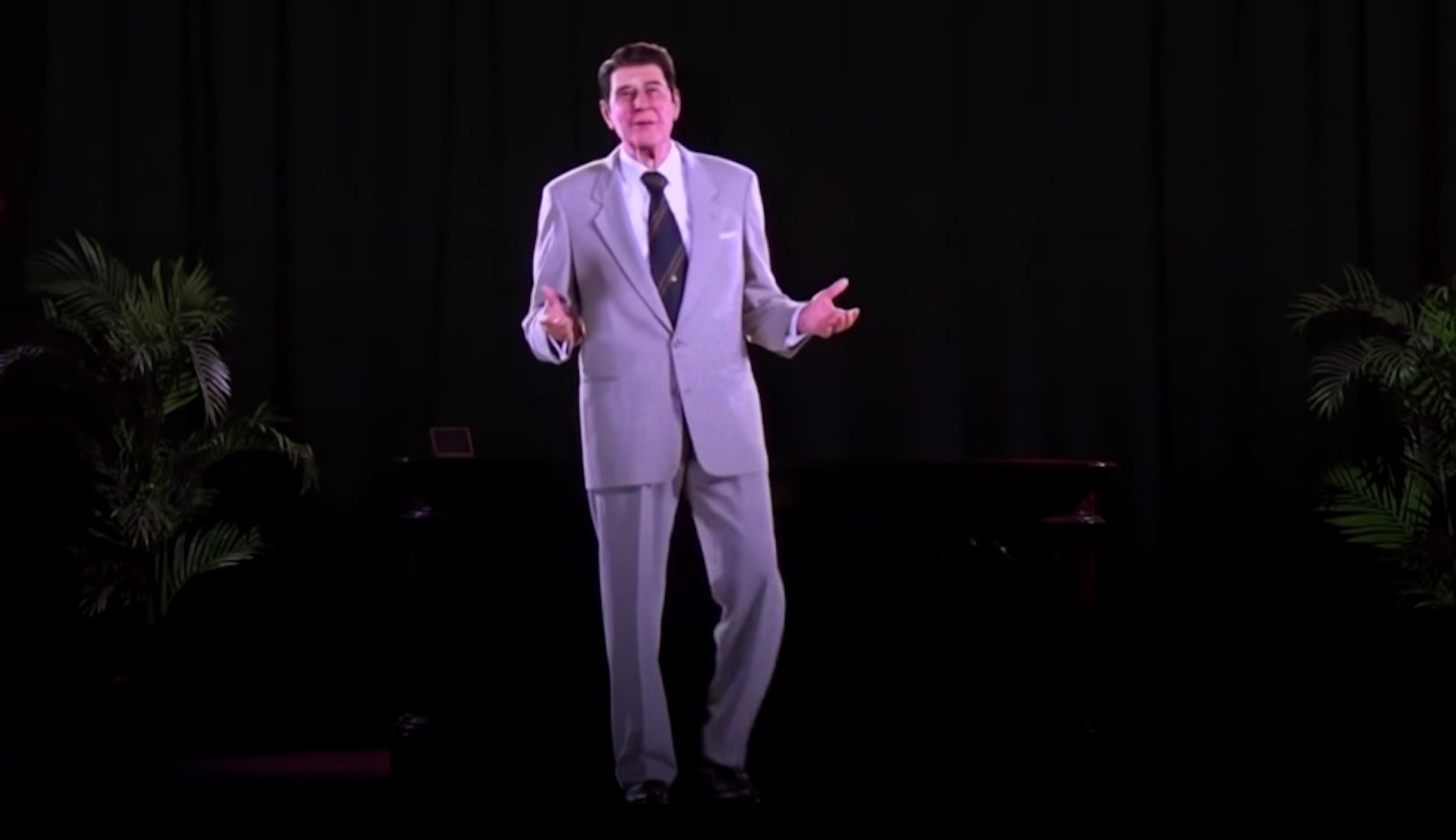 Ronald Reagan holograms unveiled: WATCH