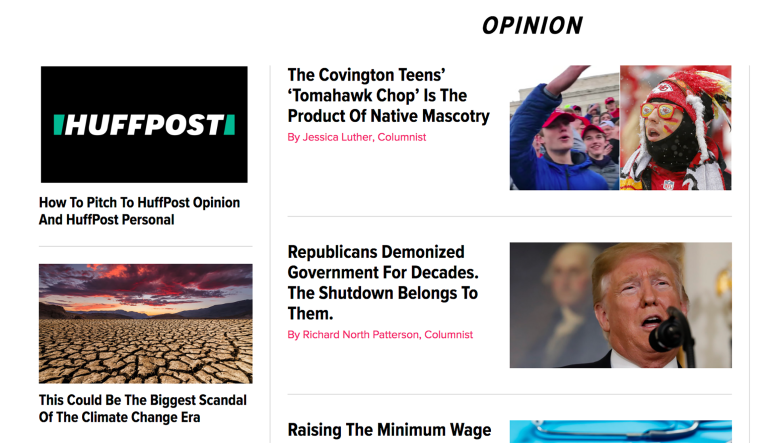 Huffington Post shutters its opinion and health sections