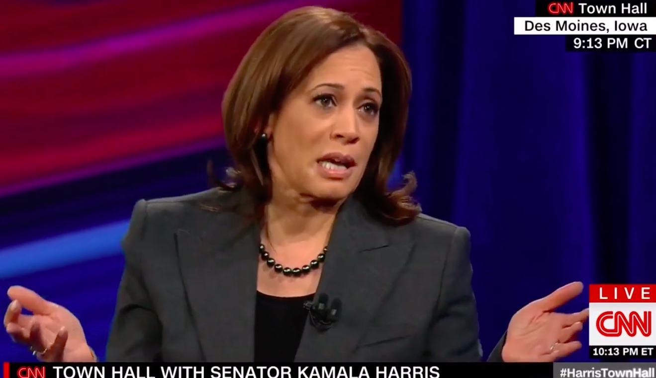 Kamala Harris calls for elimination of private health insurance