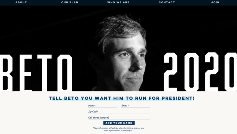 Leader of pro-Beto group quits after violating ‘negativity towards other Democrats’ rule in posting video of Bernie Sanders shirtless in USSR