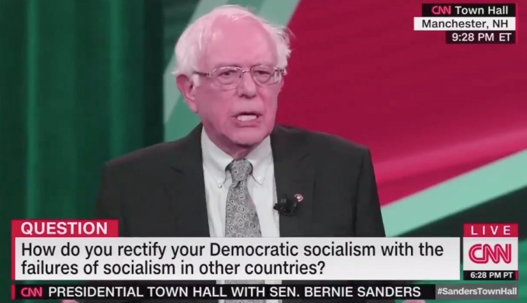 Bernie Sanders dodges question on failures of worldwide socialism