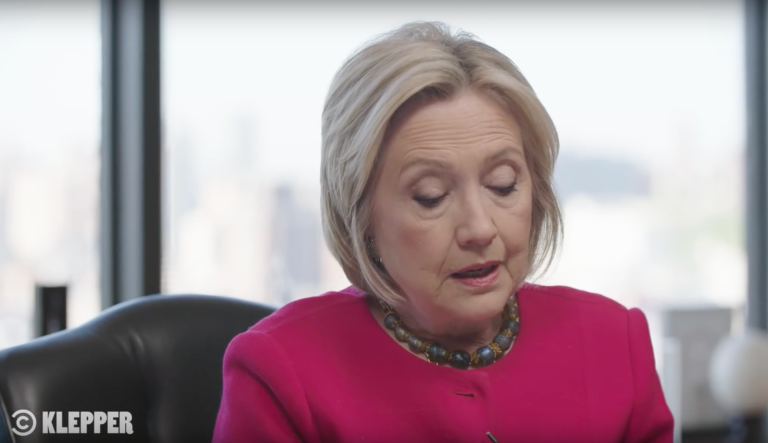 WATCH: Hillary Clinton reads Mueller report to dramatic music