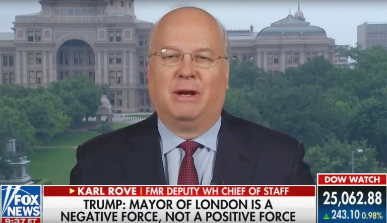 Karl Rove admits the election outcome won’t be overturned