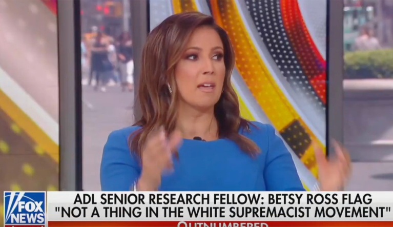 Fox News host incorrectly claims flag burning is illegal, no one corrects her