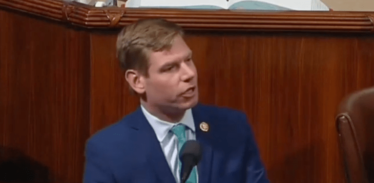 WATCH: Eric Swalwell shouted down by House chairwoman and Republicans after saying ‘s–thole’