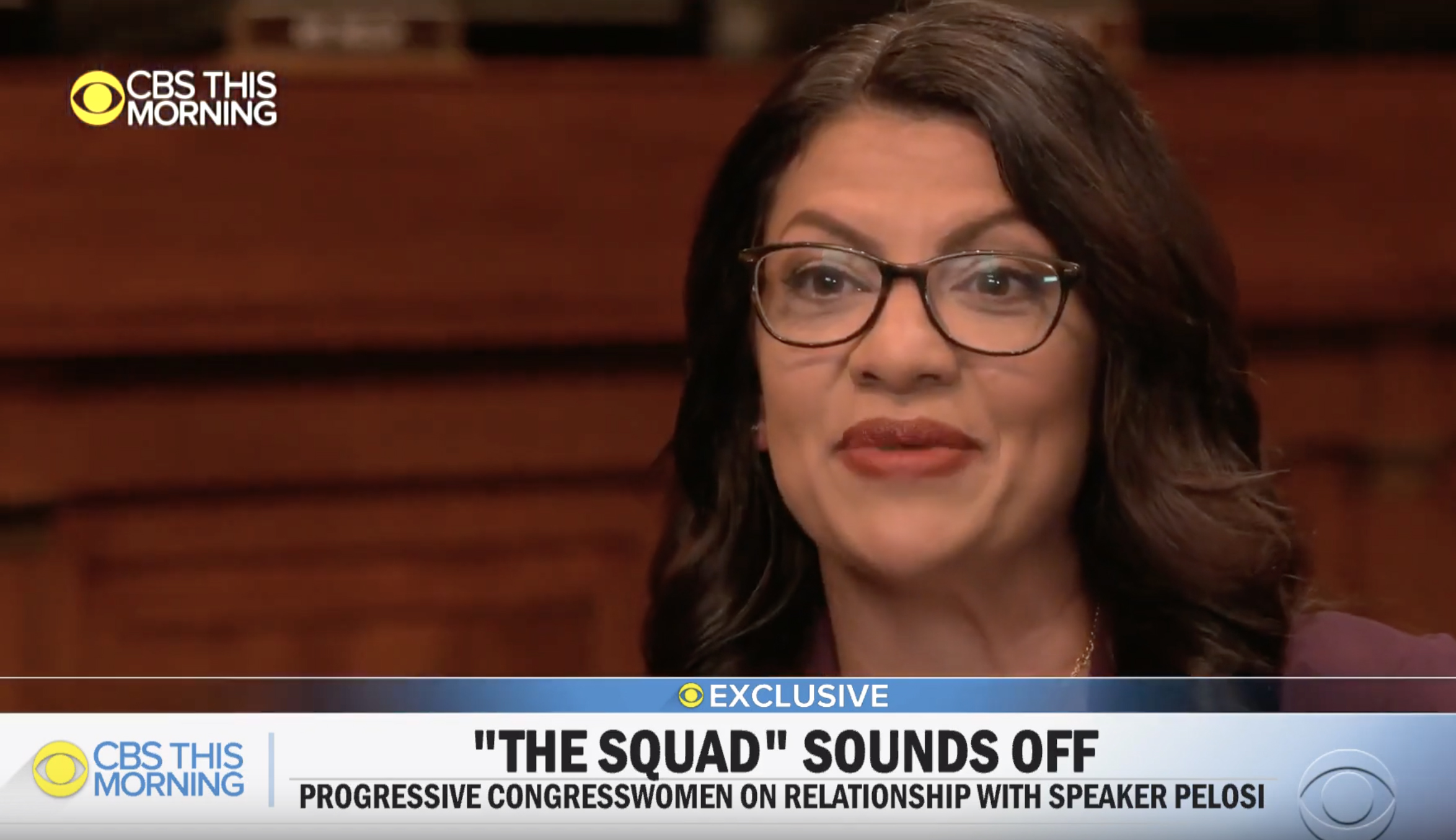 WATCH: Tlaib refuses to let AOC answer question