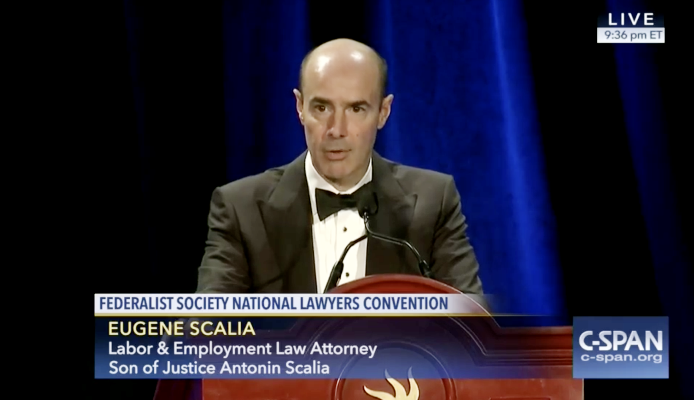 UPDATED: Trump to nominate son of late Supreme Court Justice Antonin Scalia for labor secretary