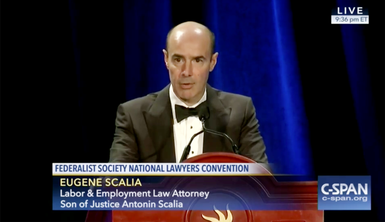 UPDATED: Trump to nominate son of late Supreme Court Justice Antonin Scalia for labor secretary