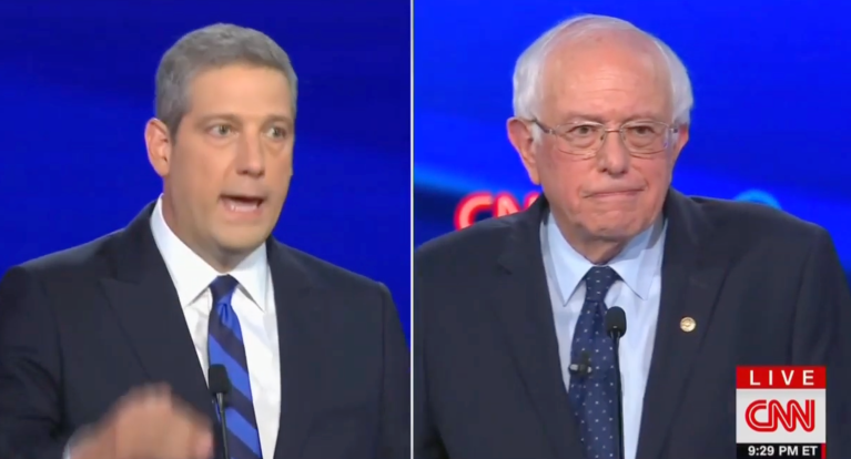 Democratic rival Tim Ryan to Bernie Sanders: ‘You don’t have to yell’