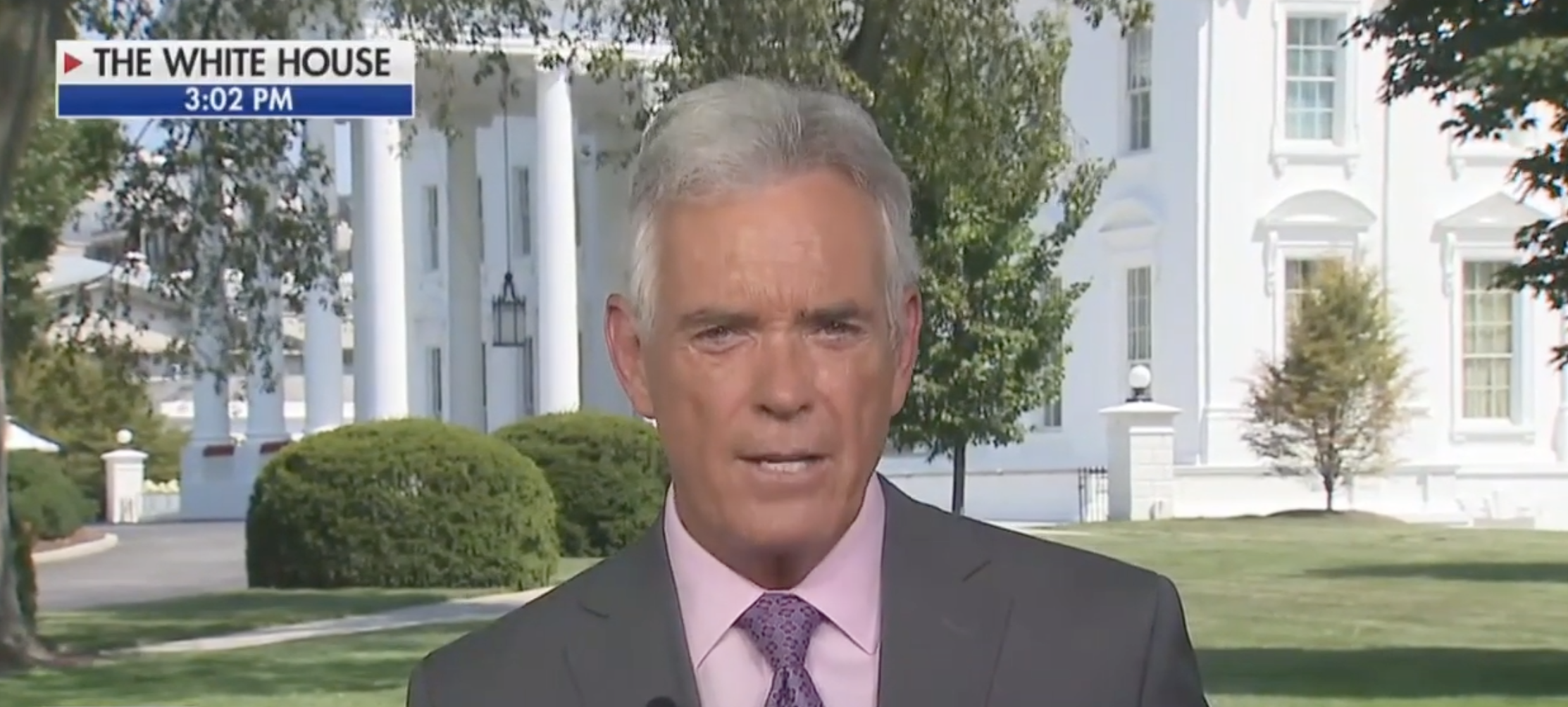 Fox News chief White House correspondent responds to Trump attack on his coverage