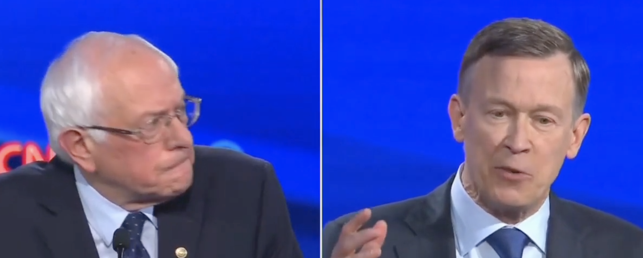 Hickenlooper attacks Sanders on planned socialist changes