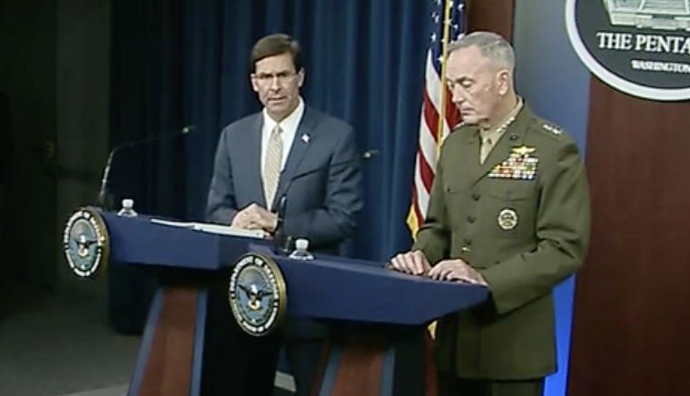 Pentagon sending ‘defensive’ troops and missiles to Saudi Arabia after Iranian oil attack