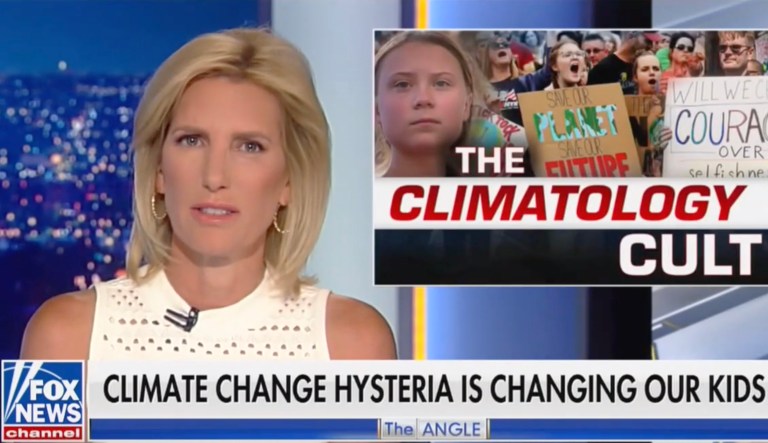 Laura Ingraham compares Greta Thunberg to Stephen King’s Children of the Corn