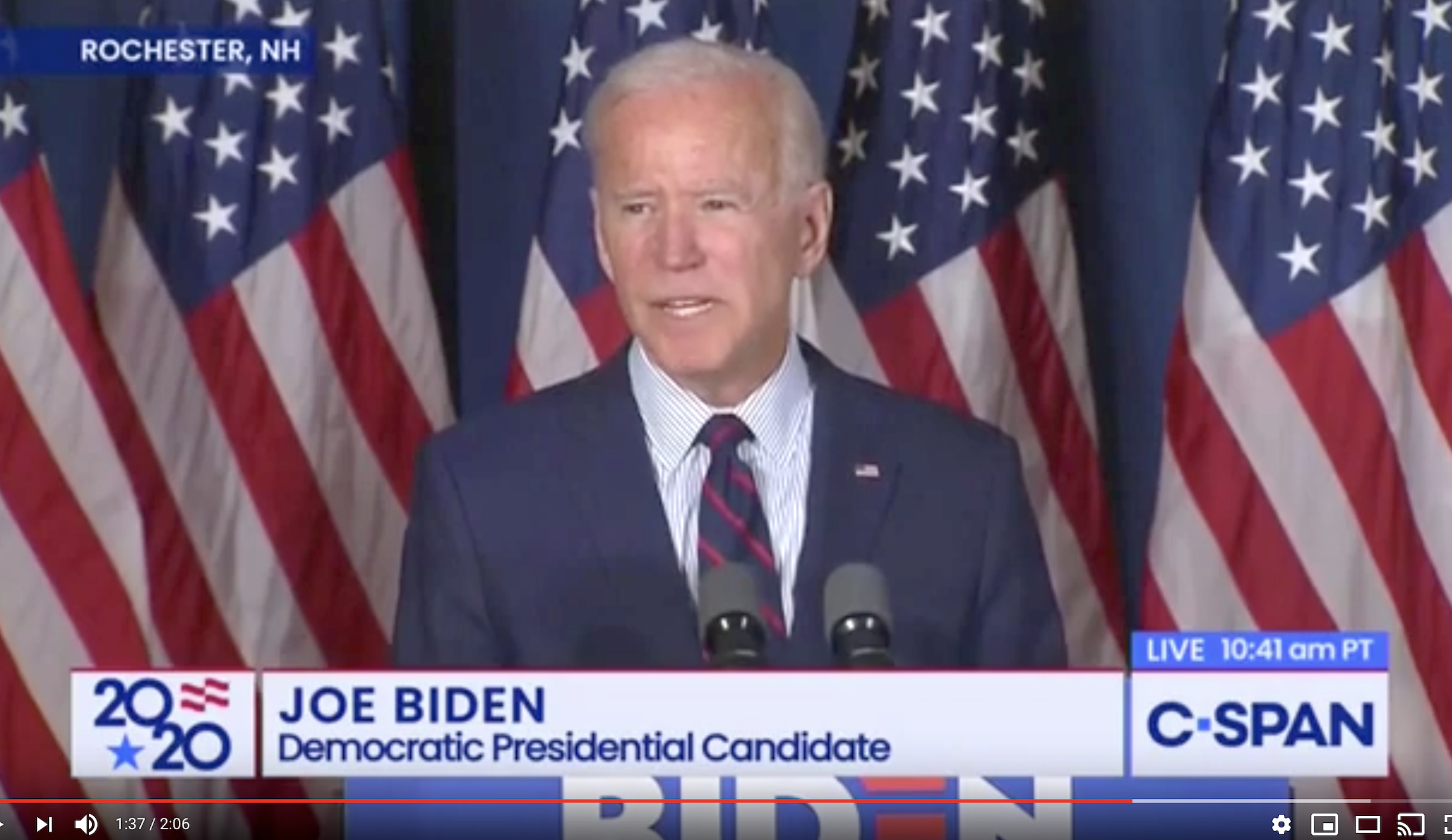 Joe Biden: Trump ‘should be impeached’