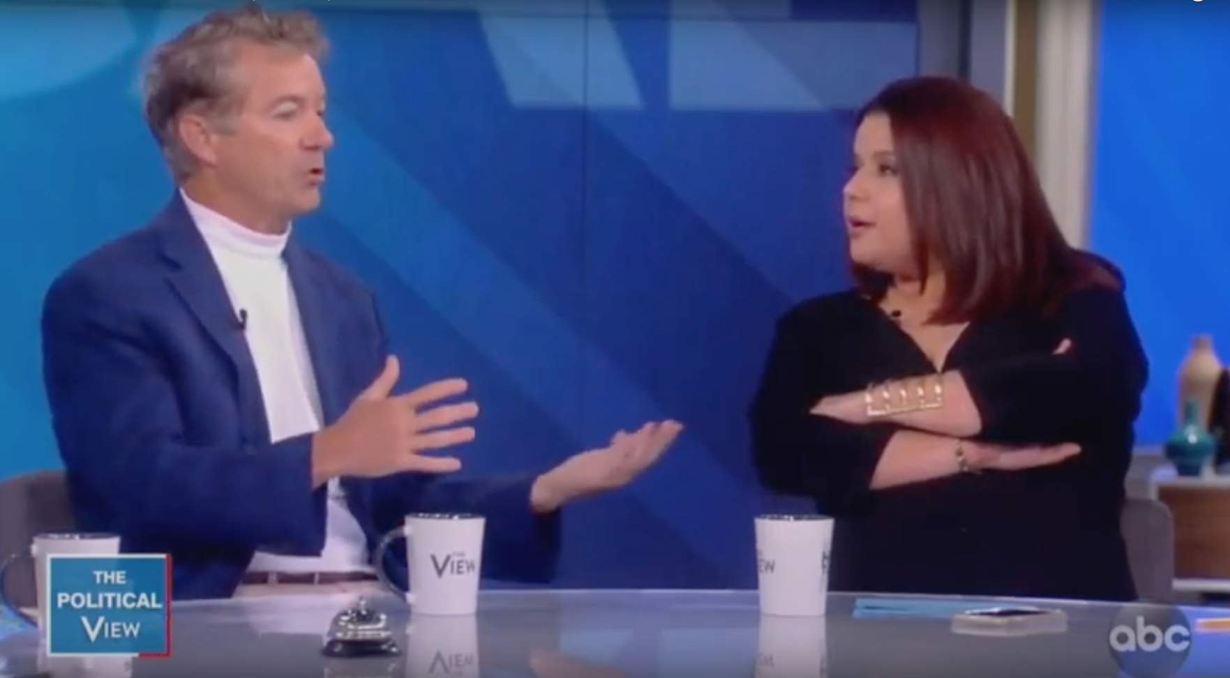 ‘Don’t mansplain’: Ana Navarro cuts off Rand Paul criticism of socialism