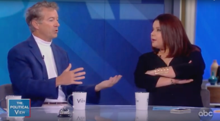 ‘Don’t mansplain’: Ana Navarro cuts off Rand Paul criticism of socialism