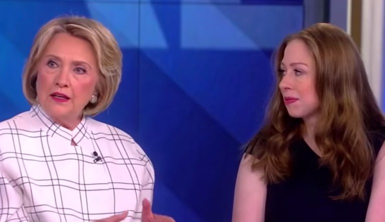Hillary Clinton looked ‘uneasy’ during disagreement with daughter Chelsea on transgender identity