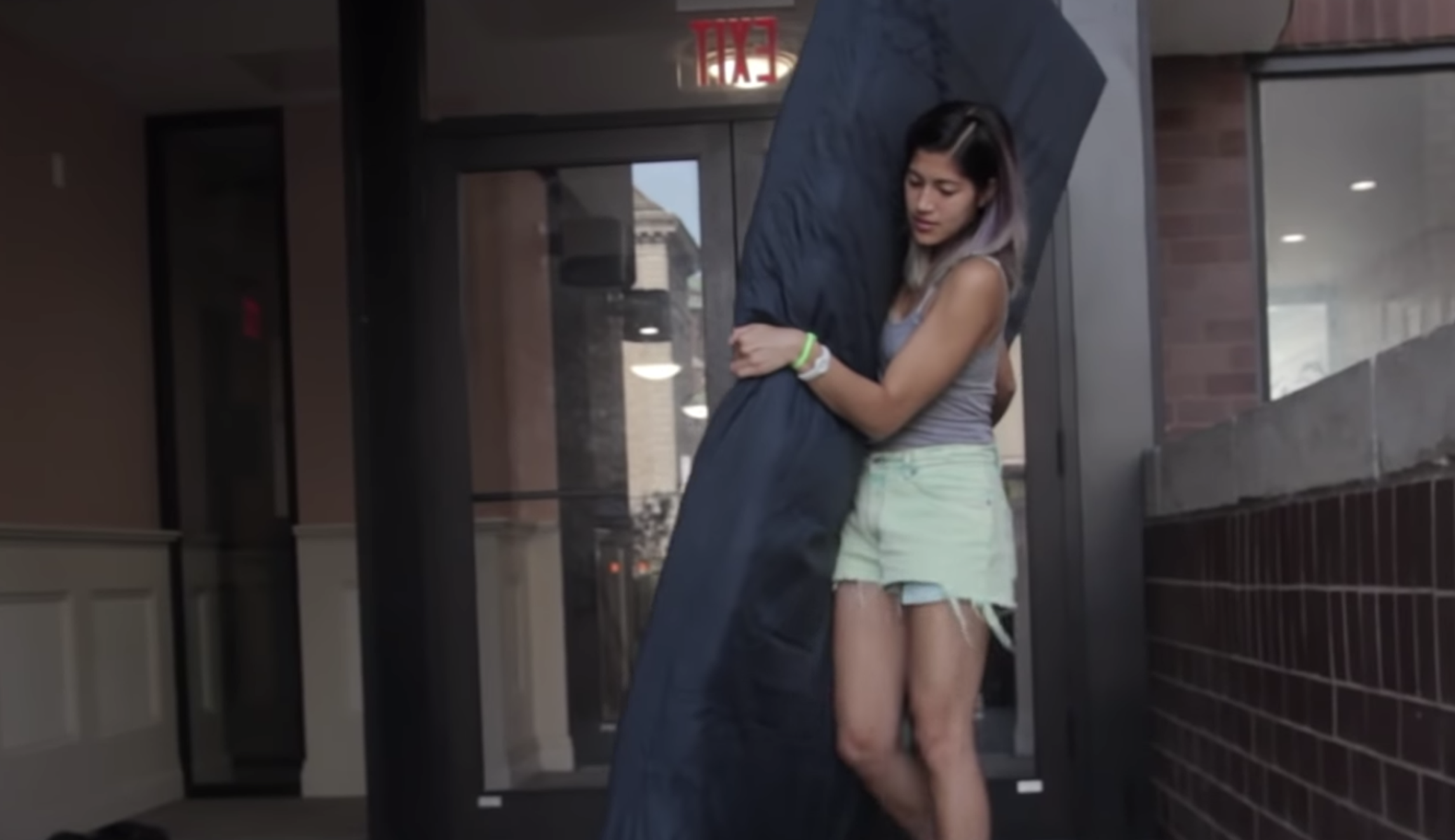 How ‘mattress girl’ changed her mind