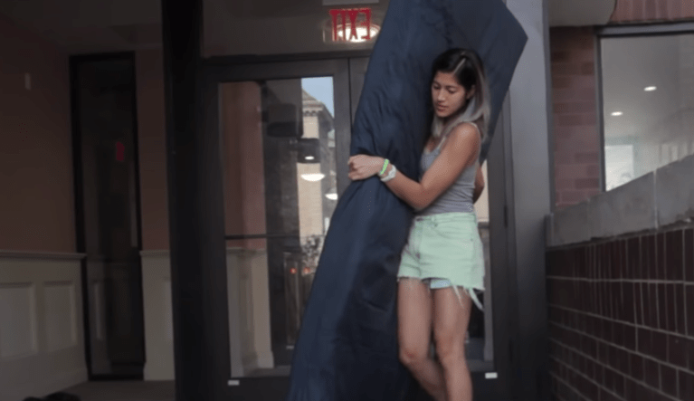 How ‘mattress girl’ changed her mind