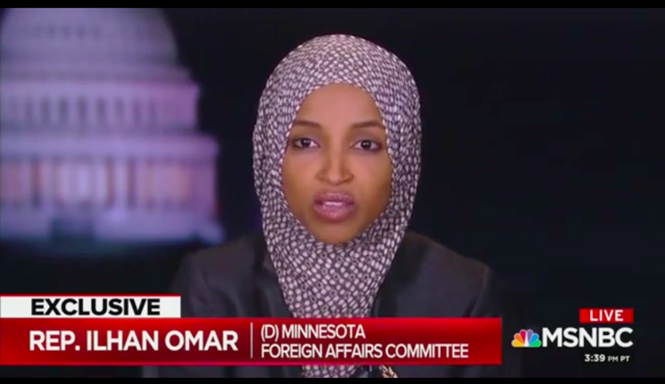 ‘Atrocity after atrocity’: Omar says Trump should be treated like mob boss