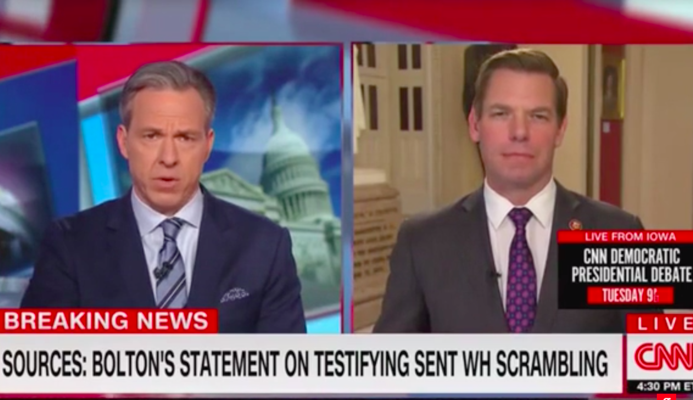 ‘Gambit does not seem to have worked’: Tapper doubts Pelosi’s impeachment strategy