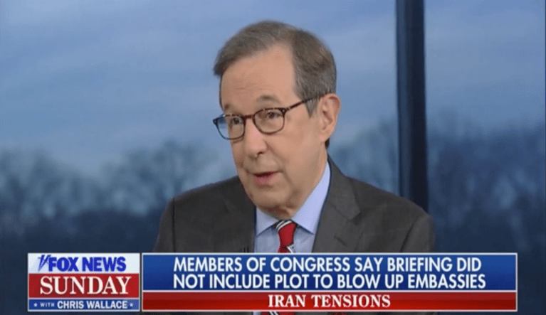 Chris Wallace grills national security adviser on ‘contradiction’ between Trump embassy claims and briefing